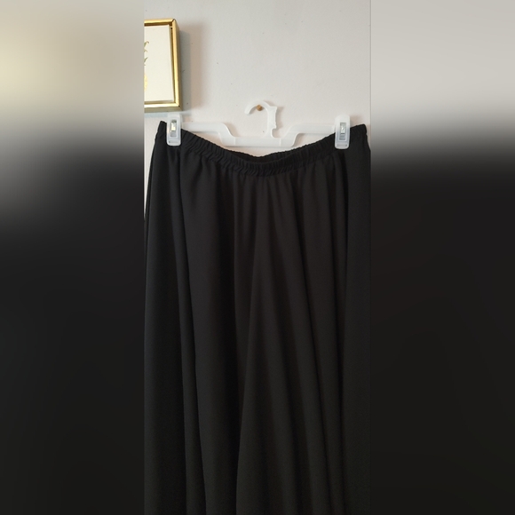 Michael Marcella Women Skirt A Line Vintage Size 2X Color Black Elastic Waist - Picture 3 of 8